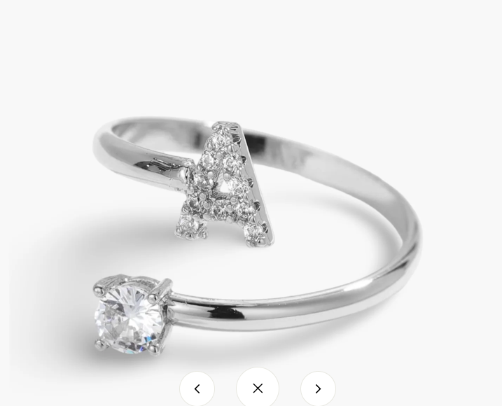 BAGUE SIGNATURE (Choisir Initiale)